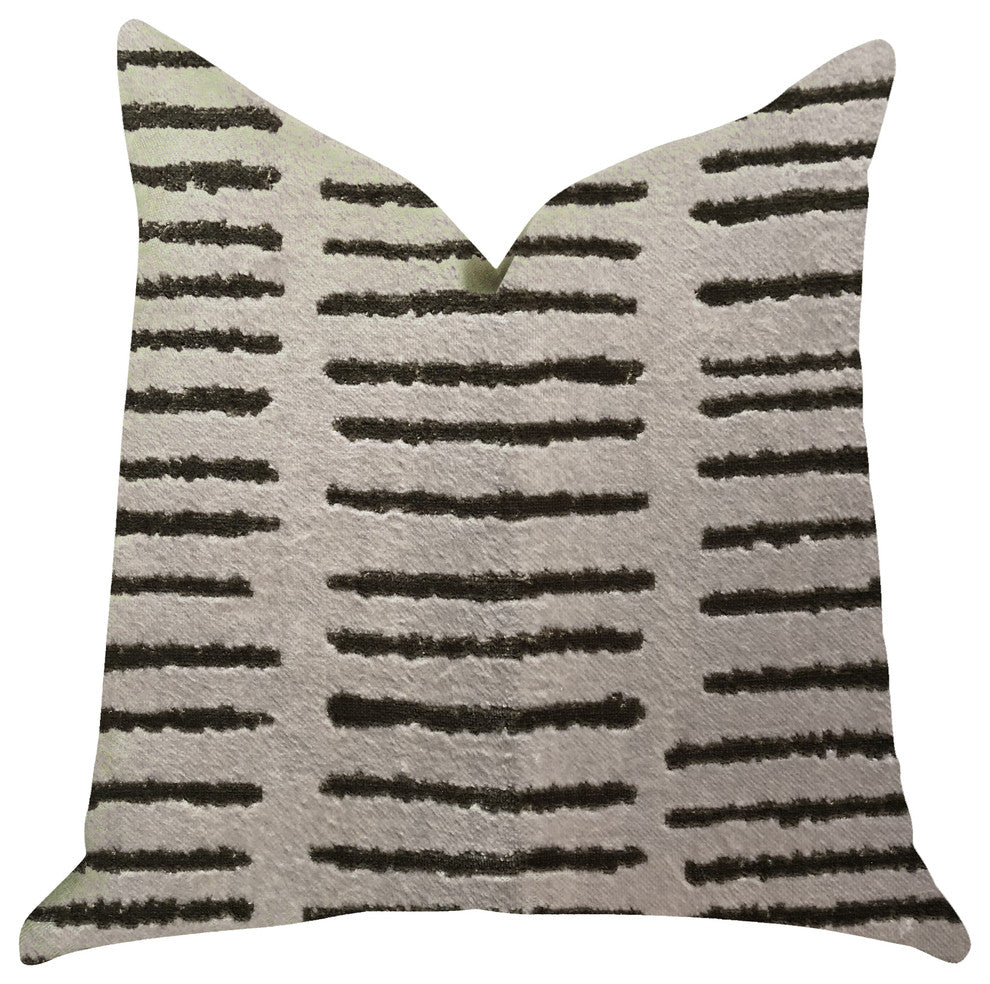Poetry Lounge  Luxury Throw Pillow in, 20"x36" King