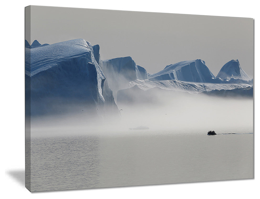 "Nature of Greenland" Landscape Canvas Photo Print, 20"x12"