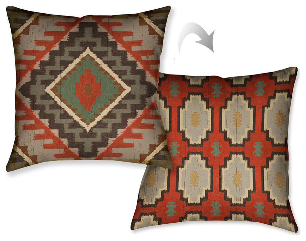 Laural Home Country Mood I 18" X 18" Indoor Decorative Pillow