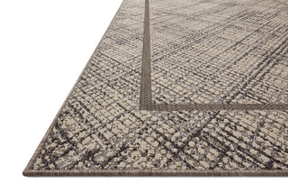 Loloi II Rainier Ivory / Charcoal 18" x 18" Sample Rug
