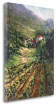 "Tuscany VIneyard" By Art Fronckowiak, Giclee Print on Gallery Wrap Canvas