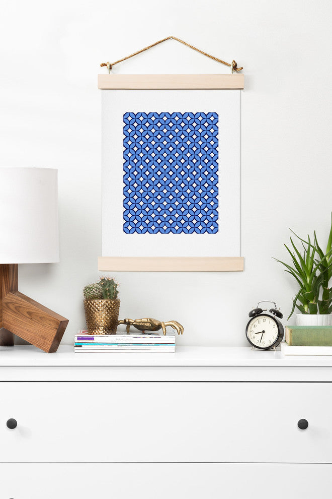 Deny Designs Caroline Okun Blueberry Art Print