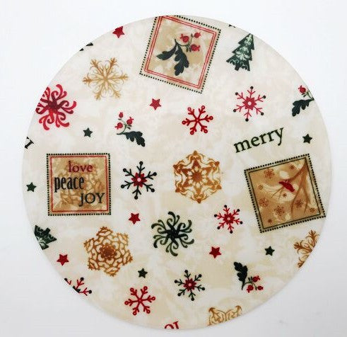 Andreas Heartfelt Holiday Trivet, 10" Round