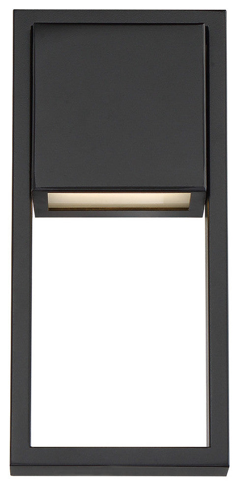 Archetype LED Indoor & Outdoor Wall Light 3000K, Black, 12"