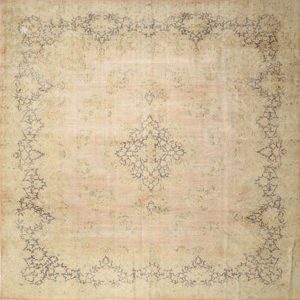 Ahgly Company Indoor Square Traditional Area Rugs, 7' Square