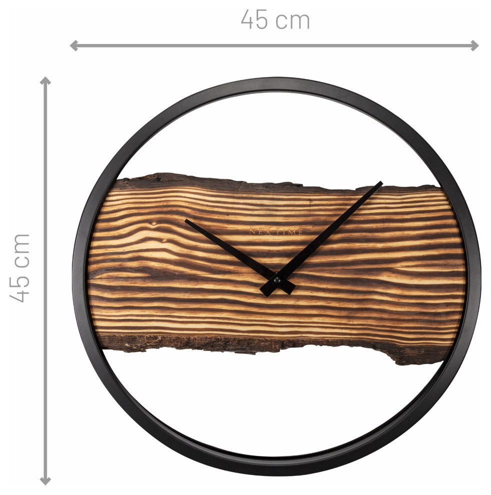 NeXtime Forest Large Wall Clock