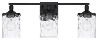 Capital Lighting 128831-451 Colton 3 Light 24"W Bathroom Vanity - Matte Black