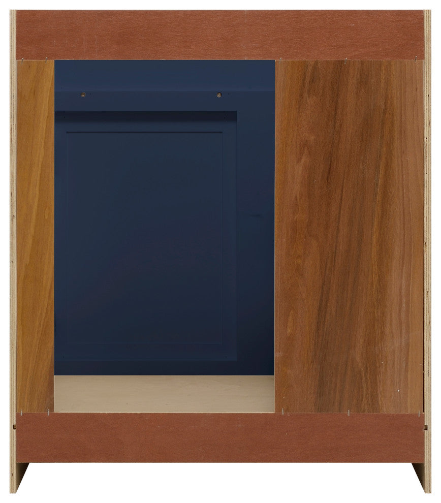 Blue Topaz 30" 1 Door 2 Drawer Left Vanity