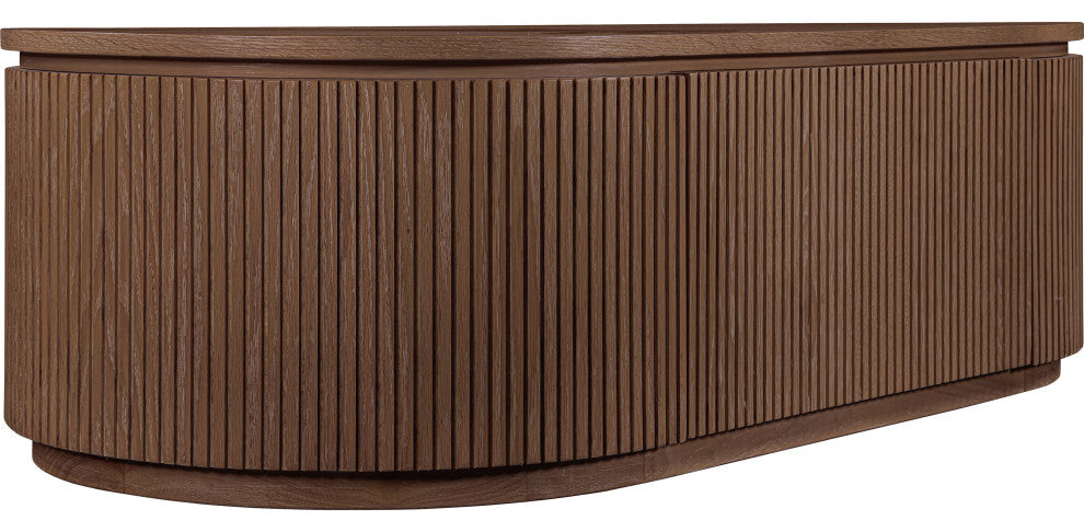 Moana Wood Storage Coffee Table, Brown, 52" W X 26" D