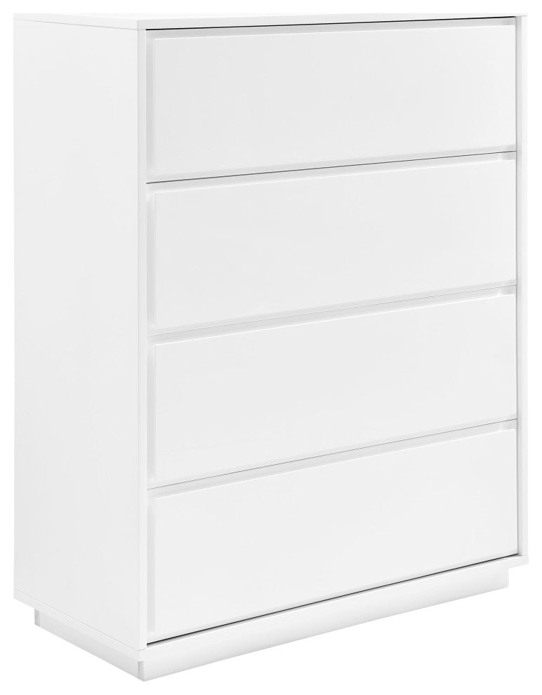 Tresero Chest, High Gloss White