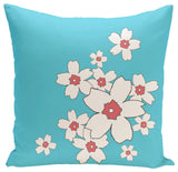 18x18" Polyester Pillow, Floral
