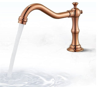 Fontana Commercial Automatic HandsFree Rose Gold Sensor Faucet