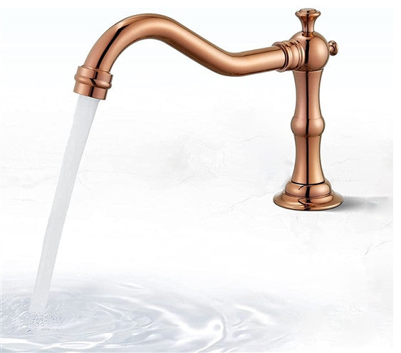 Fontana Commercial Automatic HandsFree Rose Gold Sensor Faucet