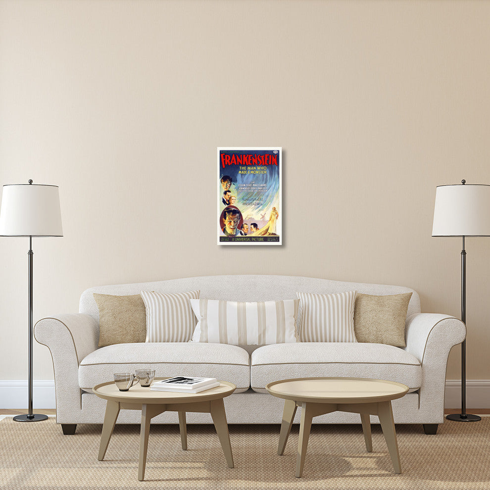 "Frankenstein" Stretched Canvas Giclee by Hollywood Photo Archive, 20x30"