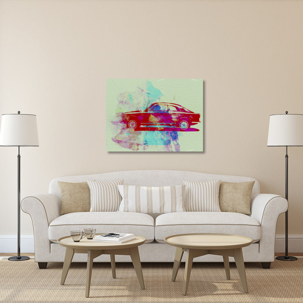 "Alfa Romeo Watercolor 2" Fine Art Print