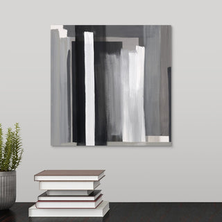 "Between the Layers II" Wrapped Canvas Art Print, 12"x12"x1.5"