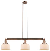Innovations Lighting 213-Ac-S-G71-Led 3 Light Dimmable Led Island Light