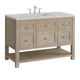 Breckenridge 48" Single Vanity, Oak, 3 CM Eternal Jasmine Pearl Top