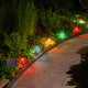 Solar Powered Multicolor Pathway Lights