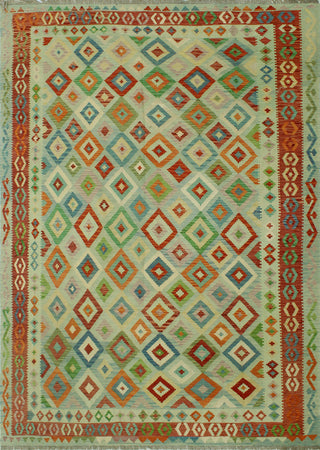 Sangat Kilim Bentleig Lt. Green Rug