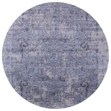 Ahgly Company Indoor Round Mid-Century Modern Area Rugs, 8' Round