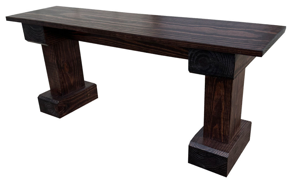 Red Mahogany Wyoming Bench, 30 Inches