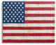 Rustic American Flag Red White Blue Distressed Pattern
