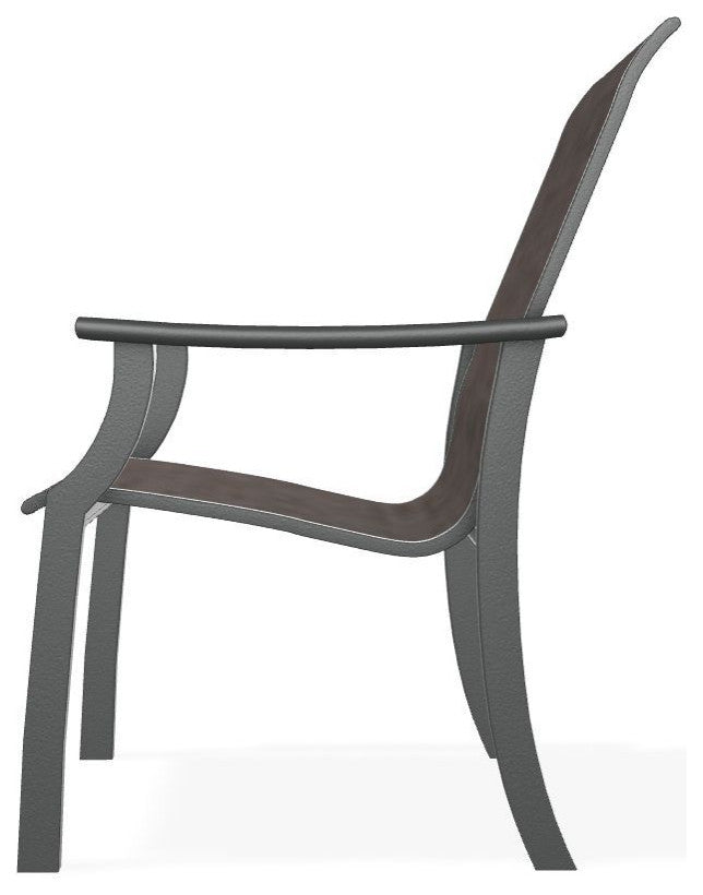 St. Catherine Sling Outdoor Armchair, James/Graphite