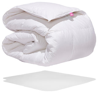 White Down Comforter, Full, Regular Weight