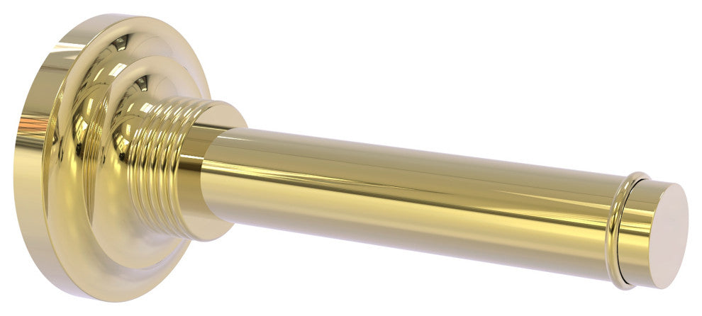 Que New Horizontal Roll Toilet Paper Holder, Unlacquered Brass