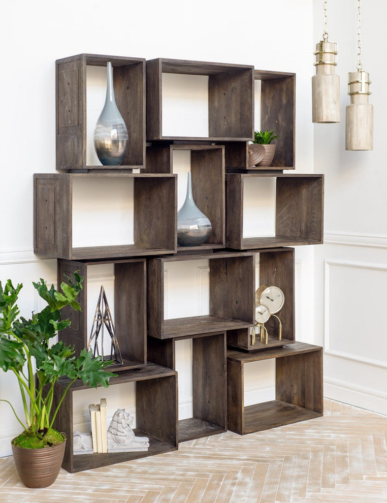 Simul 45 x 30 Gun Metal Grey Add-on Shelf Bracket