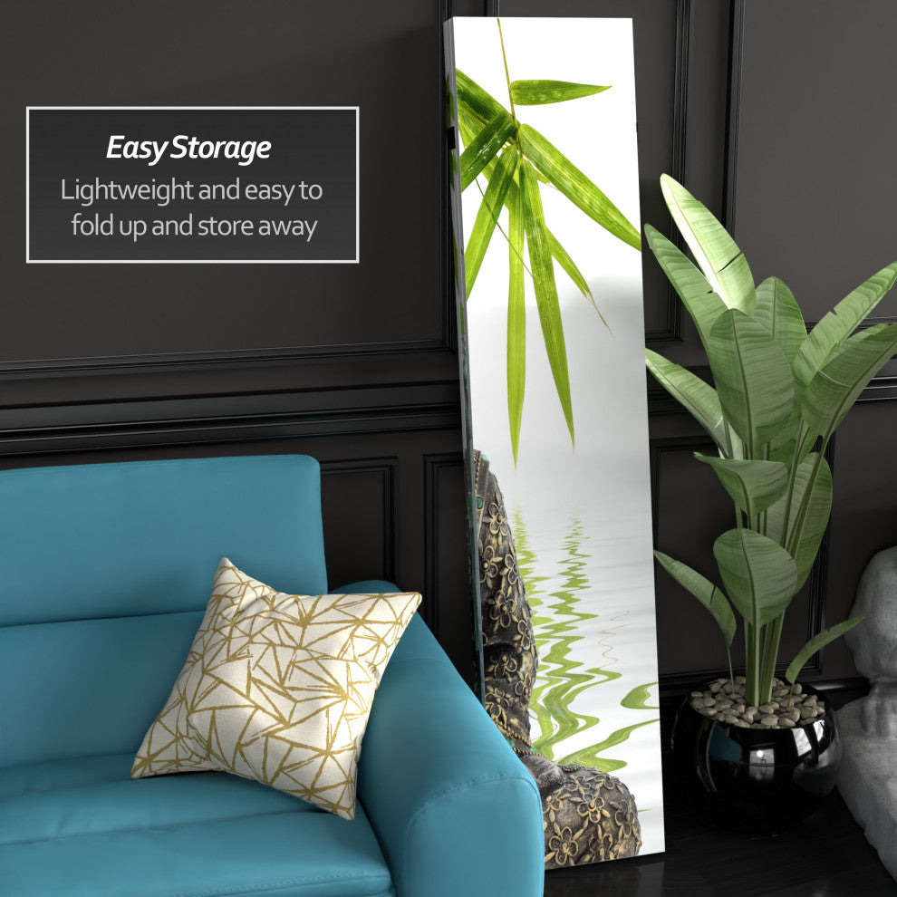 6' Tall Double Sided Serenity Buddha Room Divider