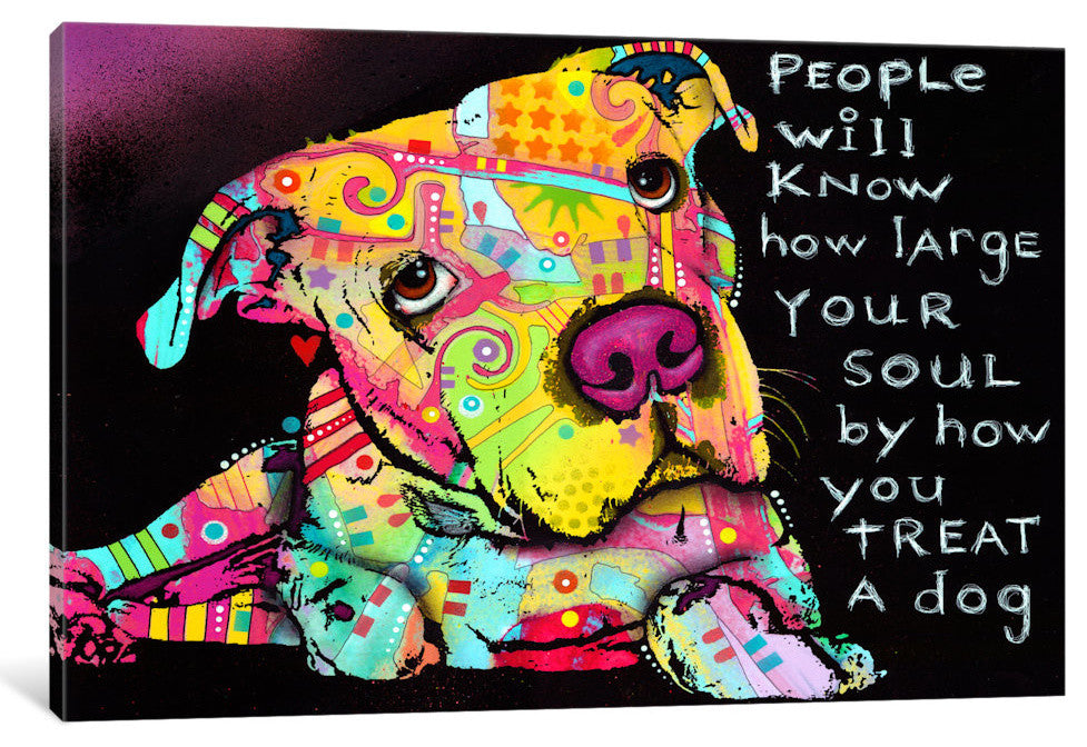 "Firu" Wrapped Canvas Art Print, 18x12x1.5