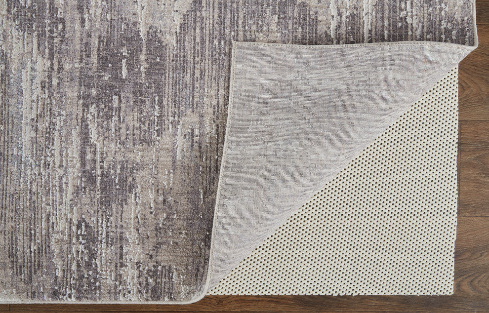 Weave & Wander Inger Rug, Gray/Beige, 5' x 8' Rug