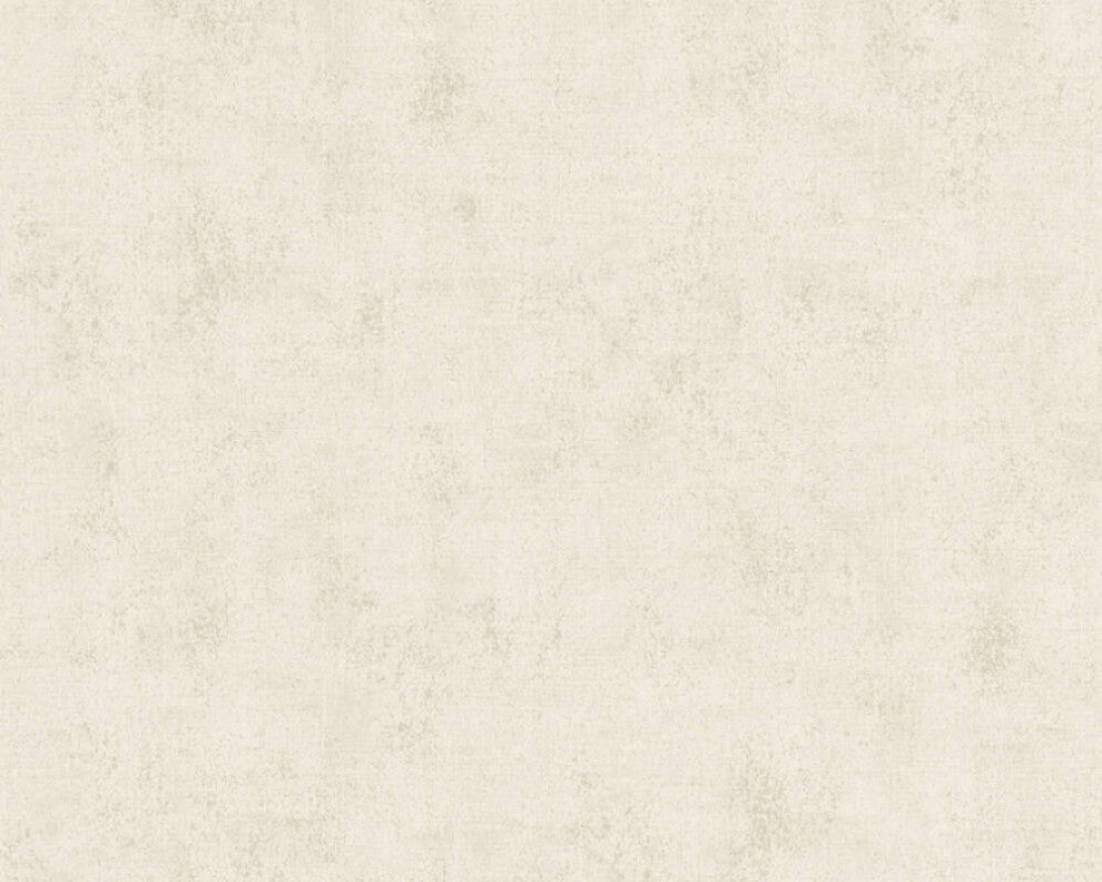 Plain Textured Wallpaper, Random Grainy Spots, 374166, Beige Cream, 1 Roll