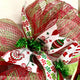 Jolly Ho Ho Ho Santa Christmas Deco Mesh Wreath
