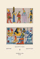Egyptian Gods, Goddesses and Pharaohs- Gallery Wrapped Canvas Art 28" x 42"