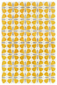 Kaleen Peranakan Tile Collection Gold 5' x 8' Rug