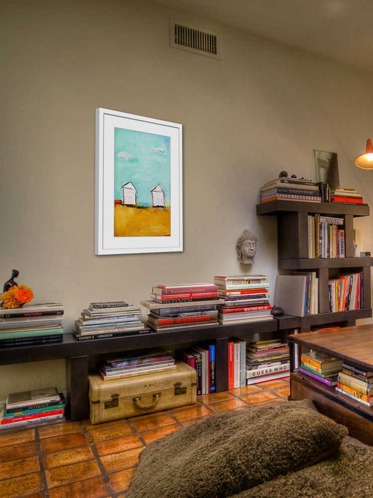 "Keep It Simple" Painting Print in Frame by Tori Campisi