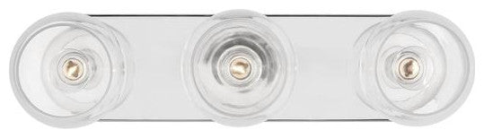 Generation Lighting, KSV1023PNGW, Medium Glass Vanity, Polished Nickel