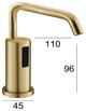 Fontana Brushed Gold Automatic Sensor Deck Mounted Liquid Soap Dispenser