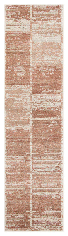 Jordan Aly Runner, Sand, 2'7" x 10", Geometric