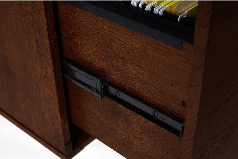 Ironworks Lateral File Cabinet, Kathy Ireland Office
