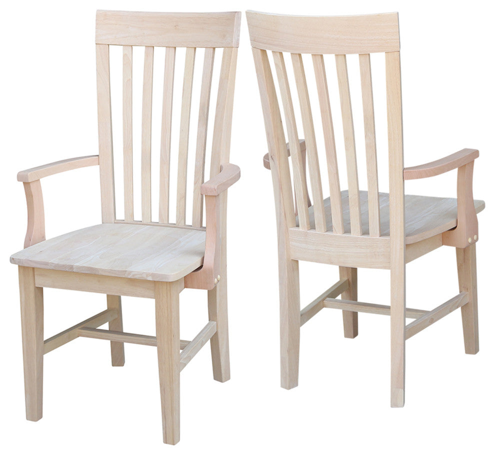 Tall Mission Chair With Arms