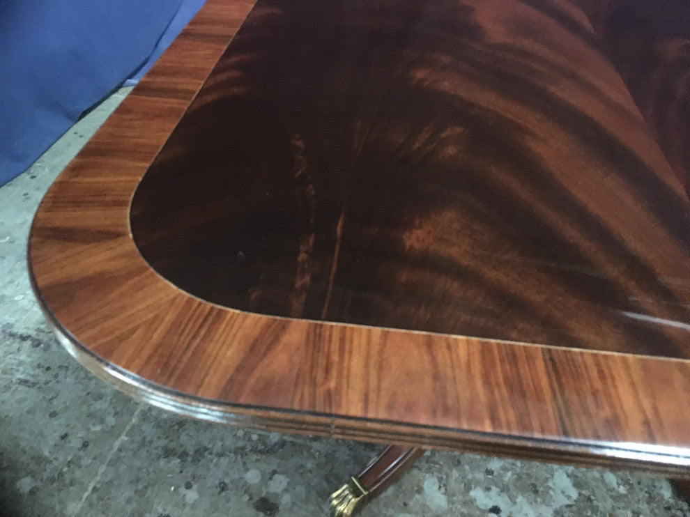 Large Mahogany 20' Banquet Dining Table by Leighton Hall