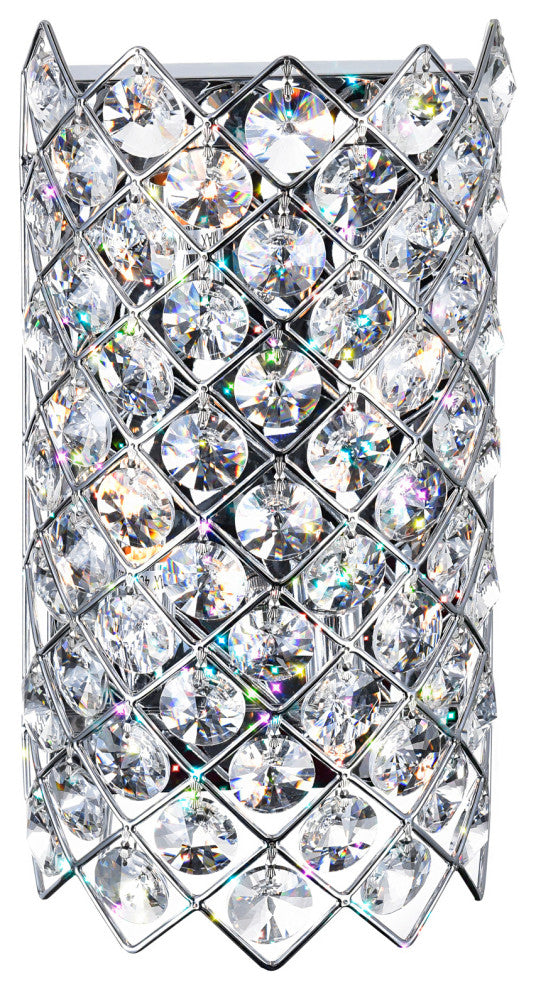 Chique 4 Light Wall Sconce With Chrome Finish