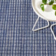 Dash & Albert Coco Blue Handwoven Indoor/Outdoor Rug, Blue, Runner-2'6" x 8'