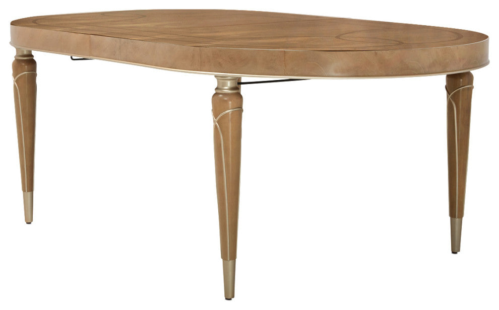 Villa Cherie Oval Dining Table - Caramel