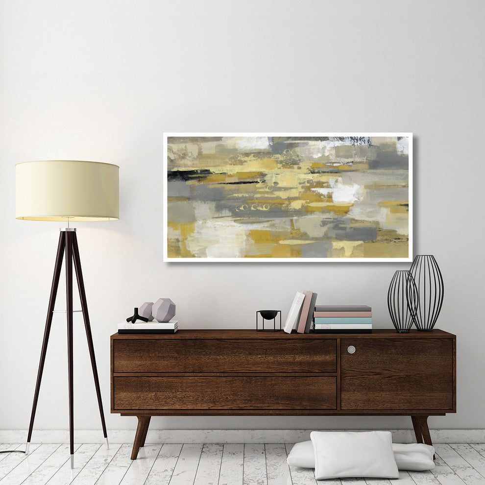 "Urban Walkway" Digital Paper Print by Silvia Vassileva, 62"x32"