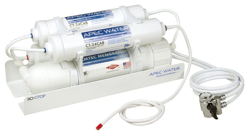 APEC Ultimate Portable 90 GPD Countertop Reverse Osmosis Water Filter System